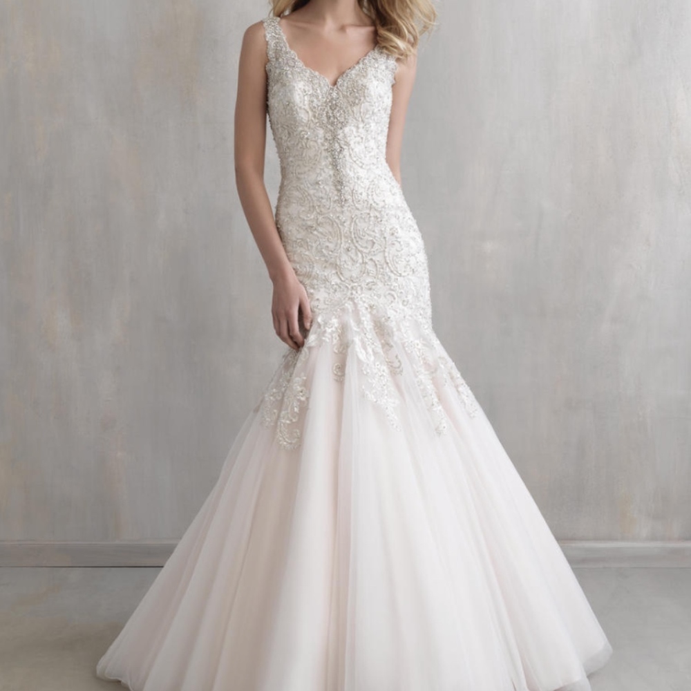 Madison James by Allure Beaded Wedding Gown MJ207 - Picture 2 of 7